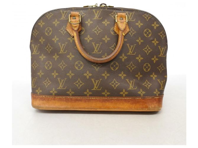 Borsa Louis Vuitton Alma Monogram Marrone - vista 12