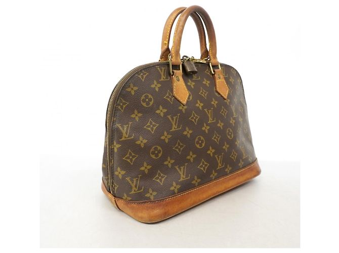 Borsa Louis Vuitton Alma Monogram Marrone - vista 2