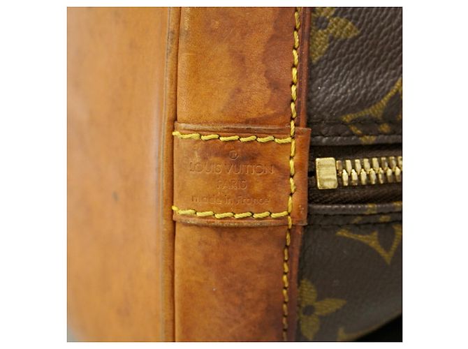 Borsa Louis Vuitton Alma Monogram Marrone - vista 5