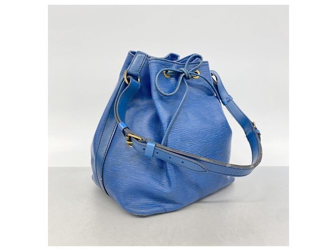 Noe Borsa a Spalla Louis Vuitton Epi Petit Noé Blu - vista 2