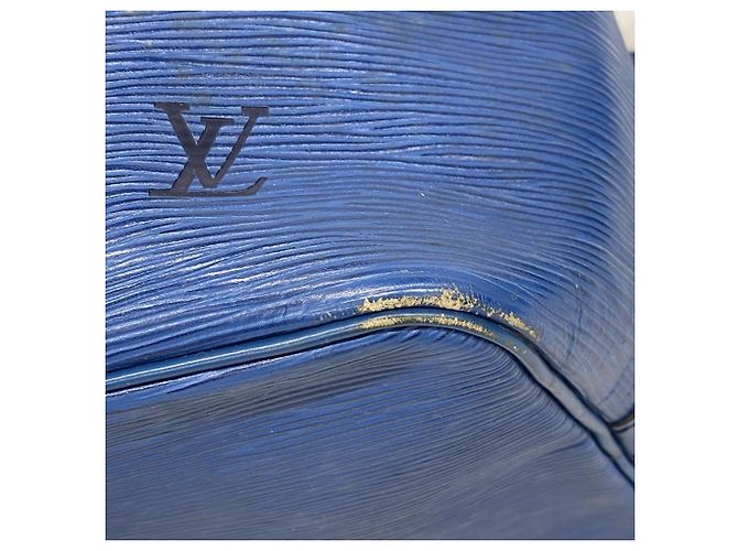 Noe Borsa a Spalla Louis Vuitton Epi Petit Noé Blu - vista 7