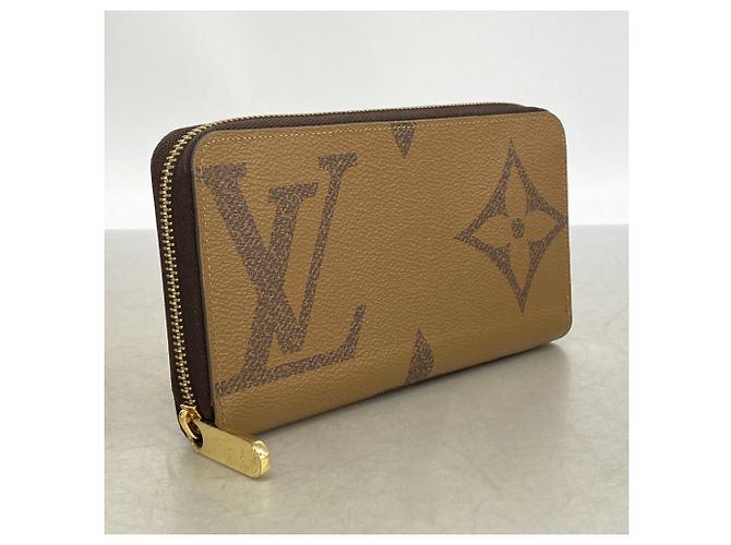 Louis Vuitton Monogram Giant Reverse Zippy Wallet Braun - Ansicht 2