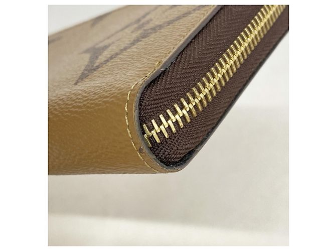 Louis Vuitton Monogram Giant Reverse Zippy Wallet Braun - Ansicht 5