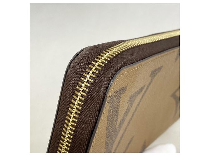 Louis Vuitton Monogram Giant Reverse Zippy Wallet Braun - Ansicht 6