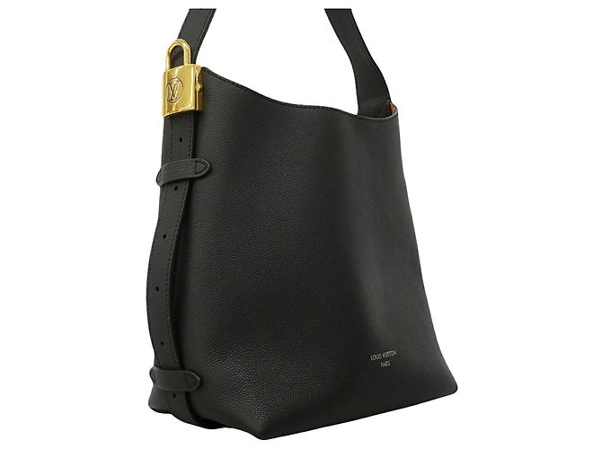 Borsa a Spalla Louis Vuitton Low Key Hobo PM Nero - Ansicht 2