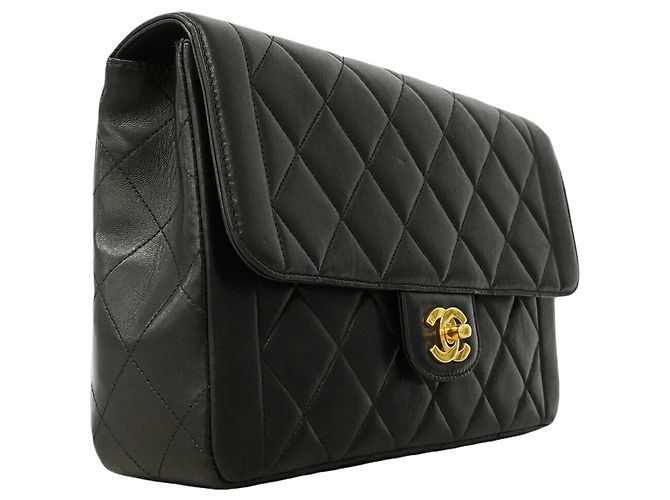 Borsa a Spalla Chanel Diana Nero - vista 2