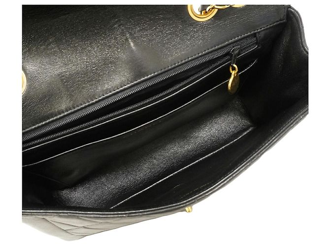 Borsa a Spalla Chanel Diana Nero - vista 4