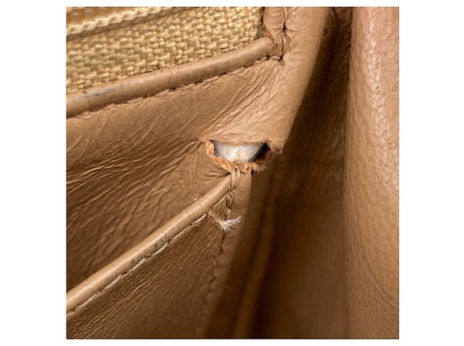 Borsa a Spalla Chanel Mademoiselle Beige - vista 9
