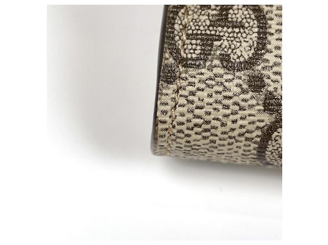 Cartera larga Gucci GG Pattern Roja Beige - vista 3