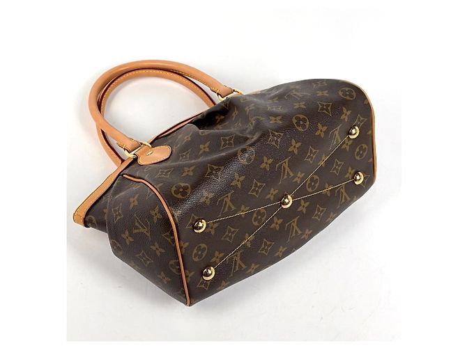 Borsa Tote Louis Vuitton Tivoli PM Marrone - vista 2