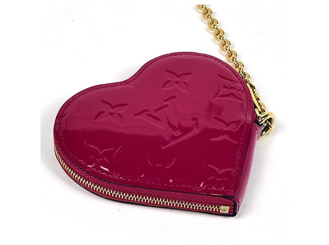 Monedero Monogram Vernis Louis Vuitton Rosa - vista 2