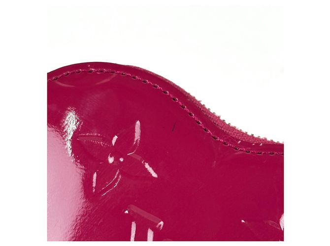 Monedero Monogram Vernis Louis Vuitton Rosa - vista 4