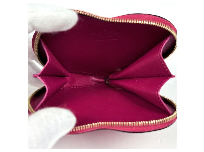 Monedero Monogram Vernis Louis Vuitton Rosa - vista 6