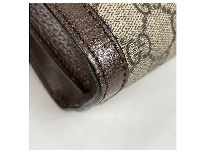 Gucci Ophidia GG Chain Schultertasche Braun - Ansicht 3