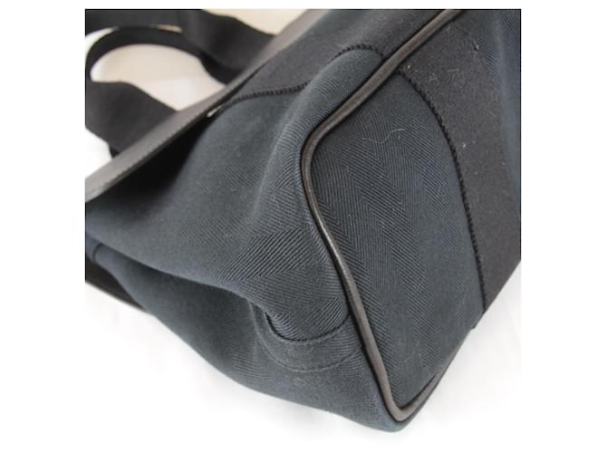 Borsa Hermès con pochette Nero Bianco - vista 6