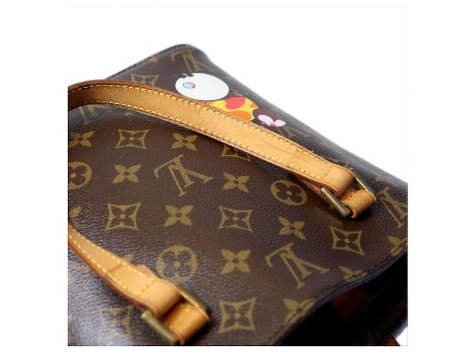 Borsa Louis Vuitton M51173 Vavin PM Marrone Monogramma - vista 8