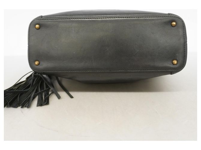 Borsa Tote Chanel in pelle nera Nero - vista 3