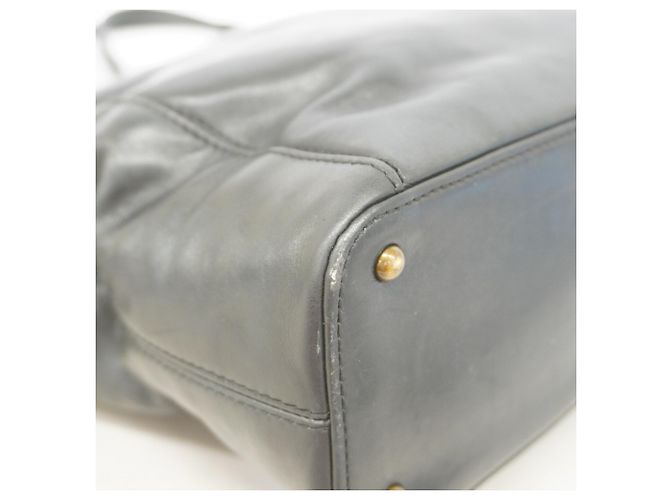 Borsa Tote Chanel in pelle nera Nero - vista 7