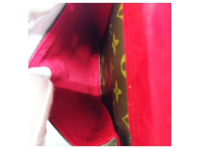 Borsa Louis Vuitton M51162 Multipli-Cité Marrone Monogramma - vista 7