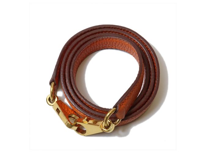 Hermès Borsa Hermes Kelly 32 in pelle Togo Arancione - vista 20