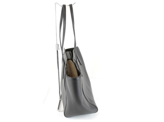 Borsa Tote Gucci in pelle nera Nero - vista 2