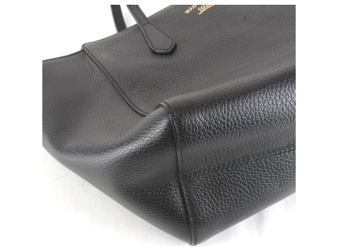 Borsa Tote Gucci in pelle nera Nero - vista 3