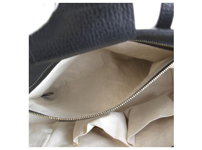 Borsa Tote Gucci in pelle nera Nero - vista 9