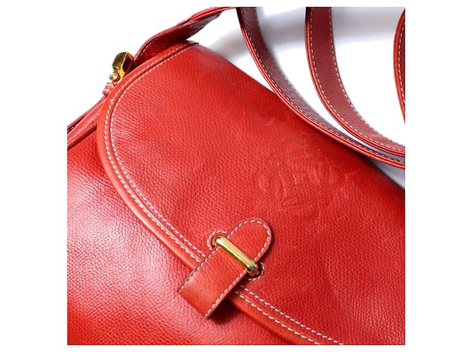 Borsa a tracolla in pelle rossa Loewe Rosso - vista 4