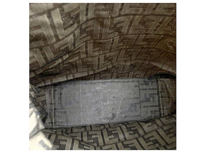 Borsa Tote Fendi Zucca Marrone - vista 6