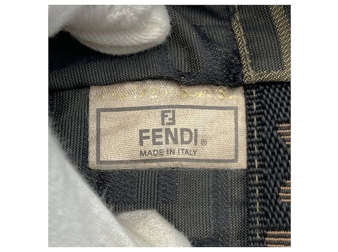 Borsa Tote Fendi Zucca Marrone - vista 7