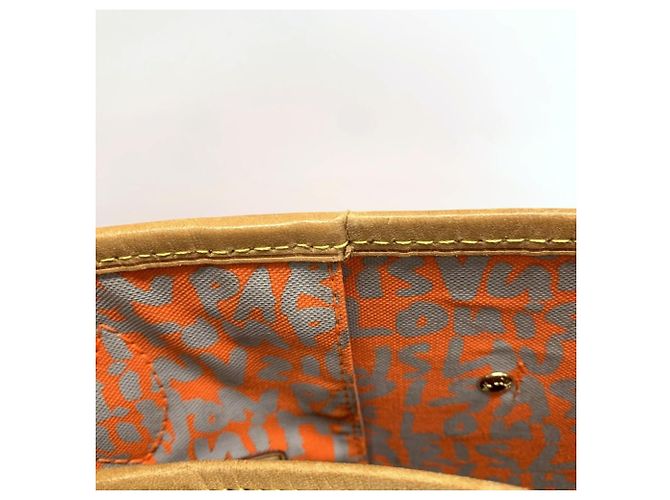 Borsa Tote Louis Vuitton Neverfull GM Arancione Monogramma - vista 8