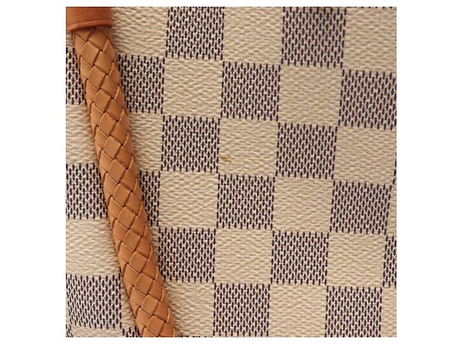Bolsa Tote Louis Vuitton Propriano Damier Azur Branco - vista 18