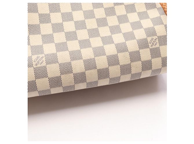 Bolsa Tote Louis Vuitton Propriano Damier Azur Branco - vista 19