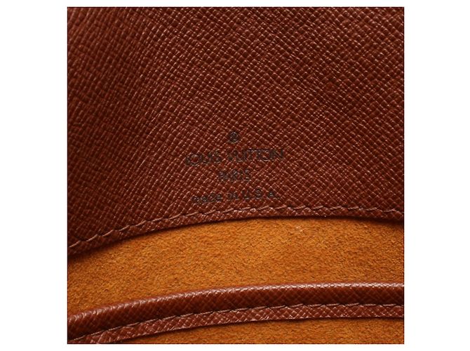 Borsa a tracolla Louis Vuitton Musette Tango Marrone - vista 4