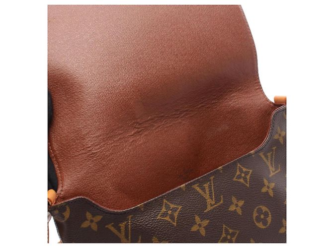Borsa a tracolla Louis Vuitton Musette Tango Marrone - vista 6