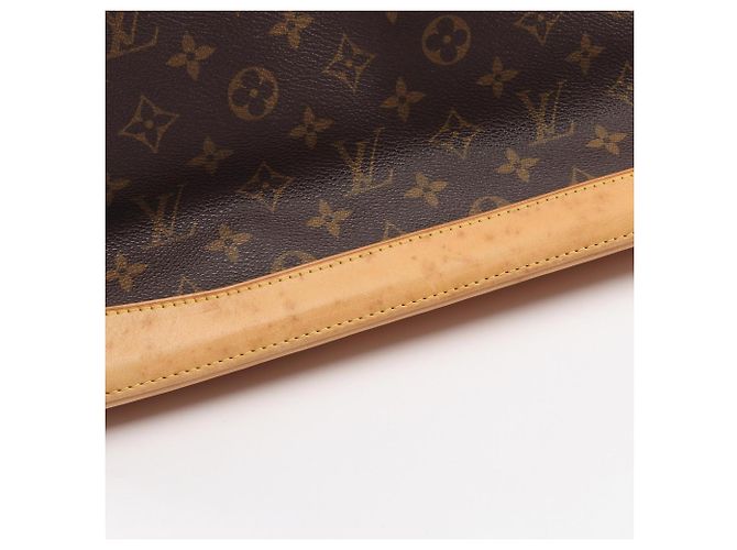 Bolso Tote Louis Vuitton Lockit Horizontal Monogram Castaño - vista 10