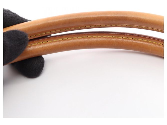 Bolso Tote Louis Vuitton Lockit Horizontal Monogram Castaño - vista 11