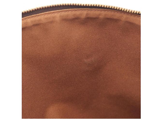 Bolso Tote Louis Vuitton Lockit Horizontal Monogram Castaño - vista 6