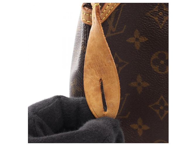Bolso Tote Louis Vuitton Lockit Horizontal Monogram Castaño - vista 7