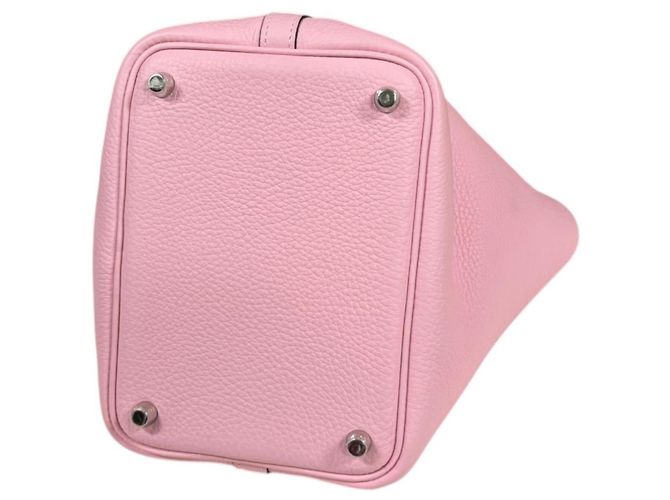 Hermès Borsa Hermes Picotin Lock PM in rosa - vista 5