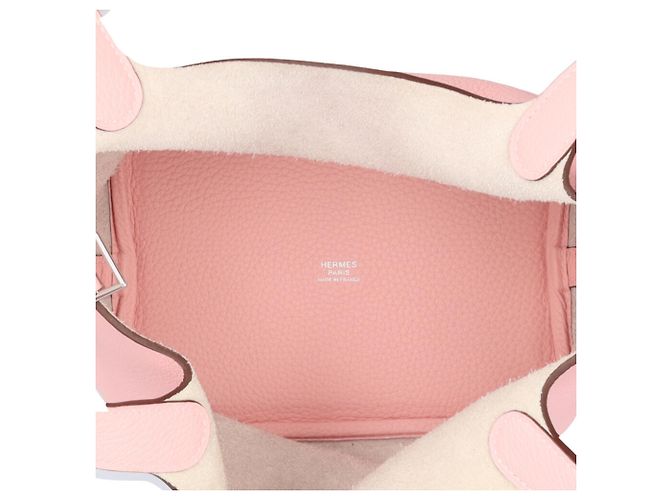 Hermès Borsa Hermes Picotin Lock PM in rosa - vista 6