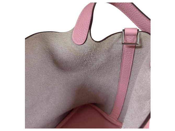 Hermès Borsa Hermes Picotin Lock PM in rosa - vista 7