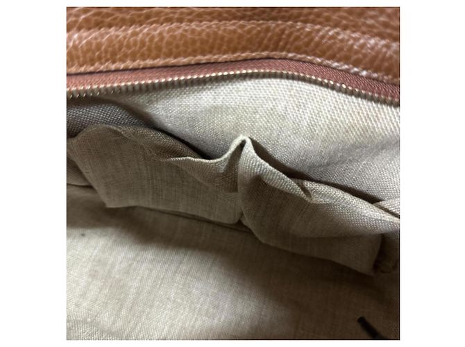 Borsa Gucci GG Canvas Beige Marrone - vista 8