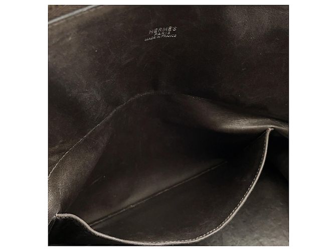 Hermès Borsa Hermes Bolide 35 in Cacao Cioccolato - vista 10