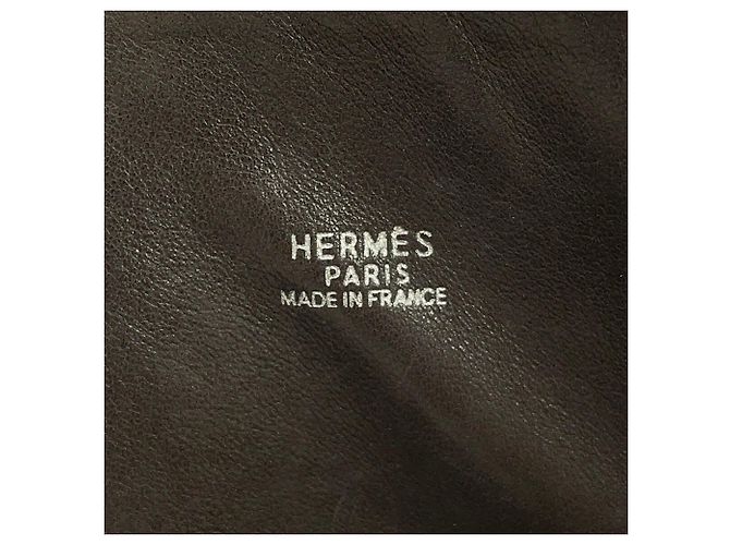 Hermès Borsa Hermes Bolide 35 in Cacao Cioccolato - vista 19