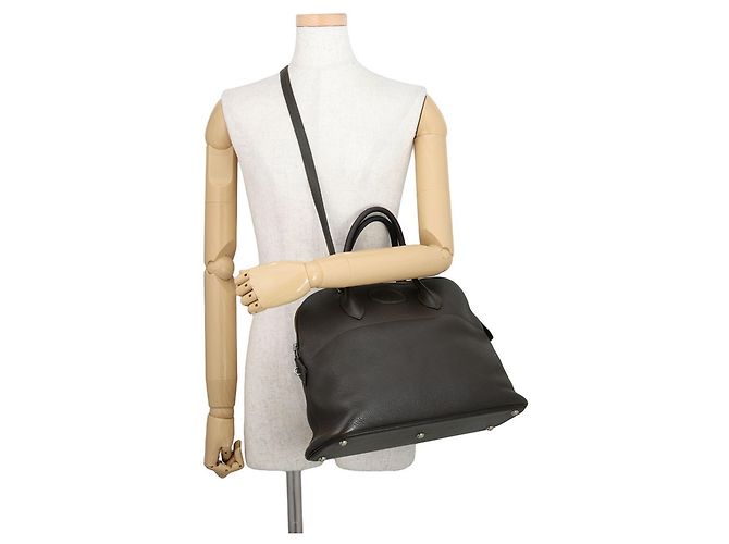 Hermès Borsa Hermes Bolide 35 in Cacao Cioccolato - vista 5