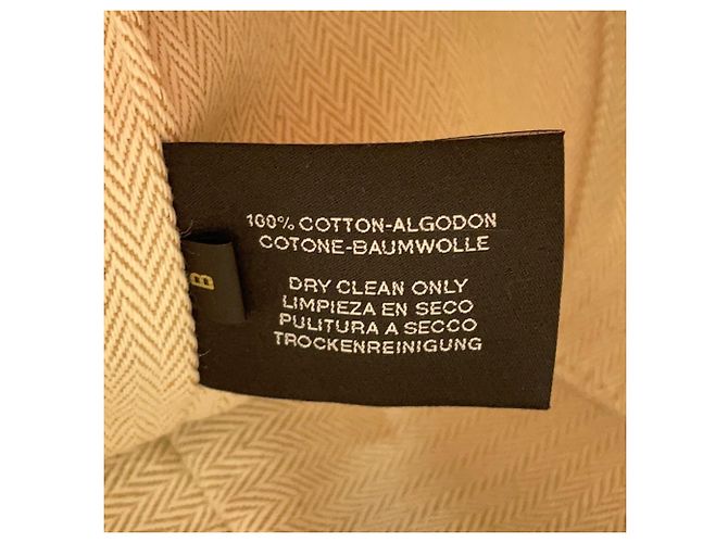 Hermès Hermes Bride-à-Black GM Hibiscus Canvas Handbag Pouch Rot - Ansicht 14