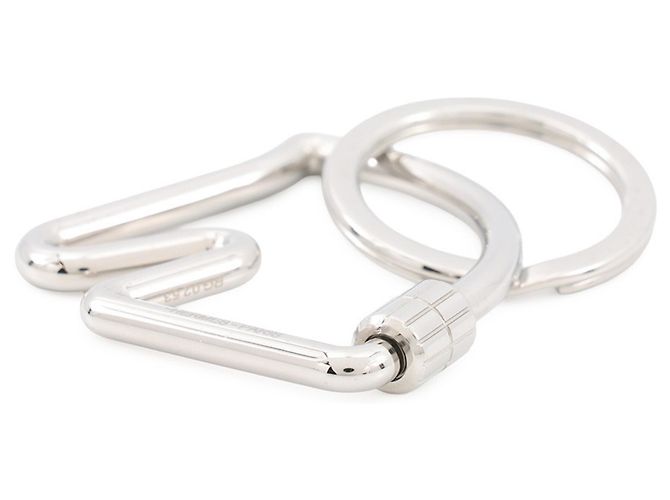 Hermès Hermes Pferde-Schlüsselanhänger Silber - Ansicht 2