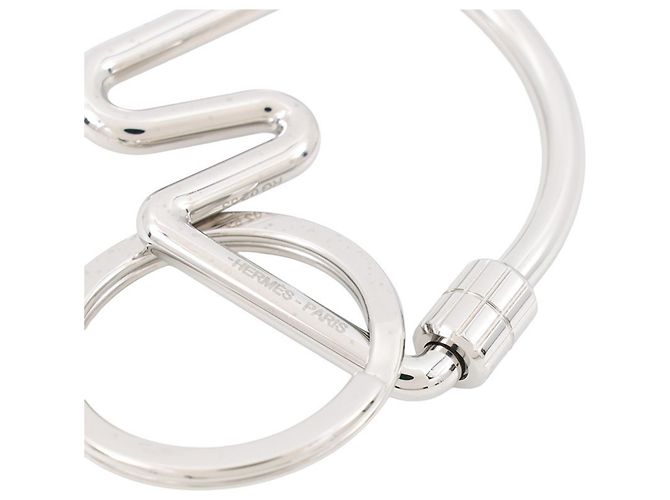 Hermès Hermes Pferde-Schlüsselanhänger Silber - Ansicht 4