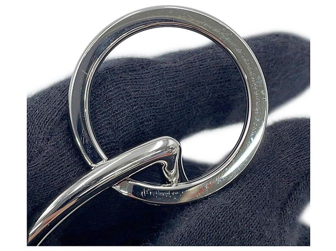 Hermès Hermes Pferde-Schlüsselanhänger Silber - Ansicht 5